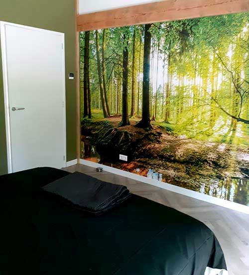 Hoofd slaapkamer van het vakantiehuis